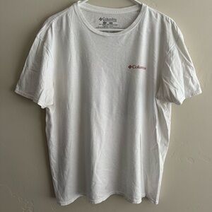 Columbia Design White T Shirt - White XL